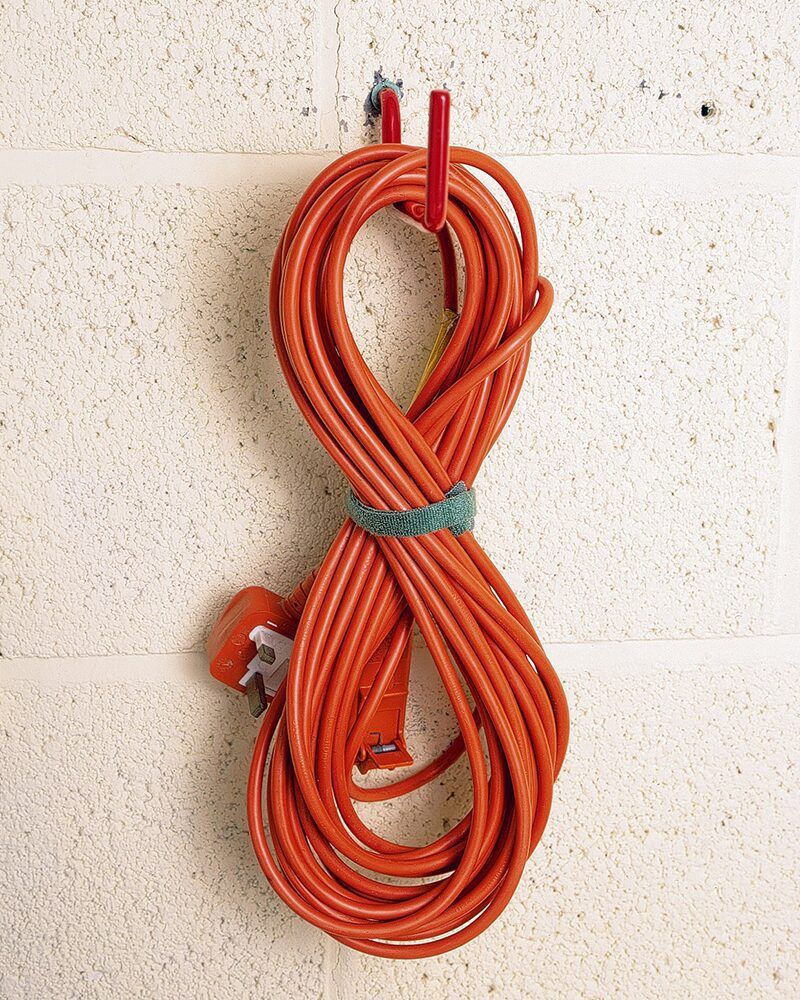 Garage Cable Organization