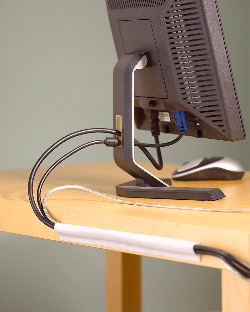 Office Organisation Ideas - Keep Cables Tidy