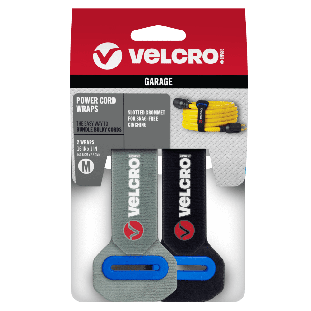 Medium 16" VELCRO® Brand Power Cord Wraps